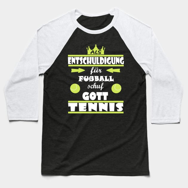 Tennis Tennisschläger Tennisplatz Doppel Geschenk Baseball T-Shirt by FindYourFavouriteDesign